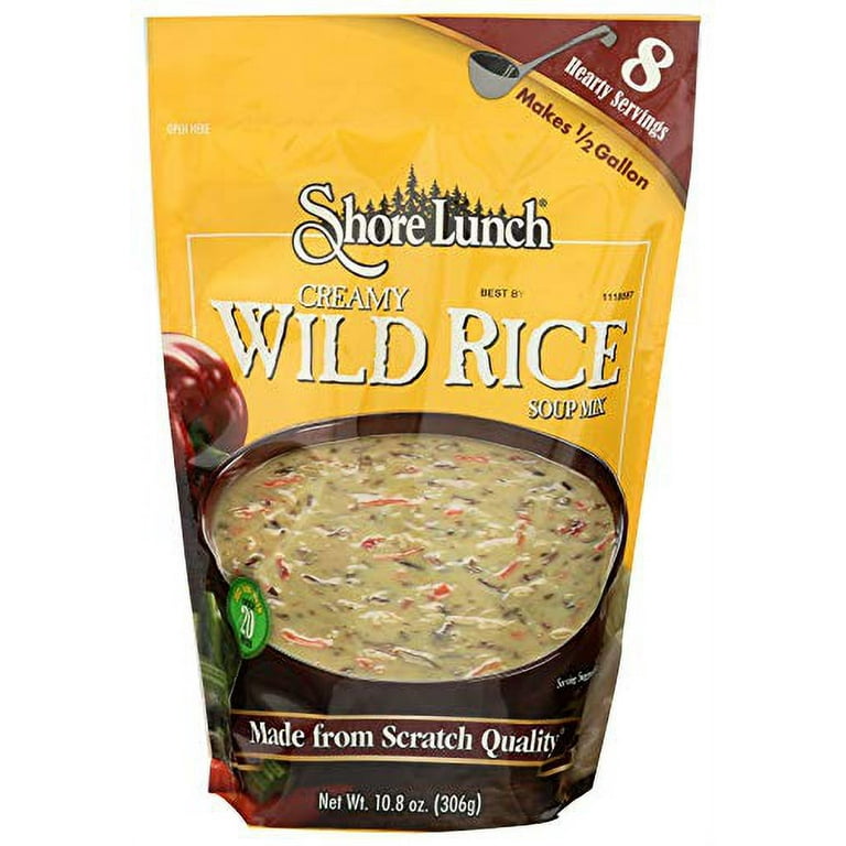 Shore Lunch Creamy Wild Rice Soup Mix, 10.8 oz - Walmart.com