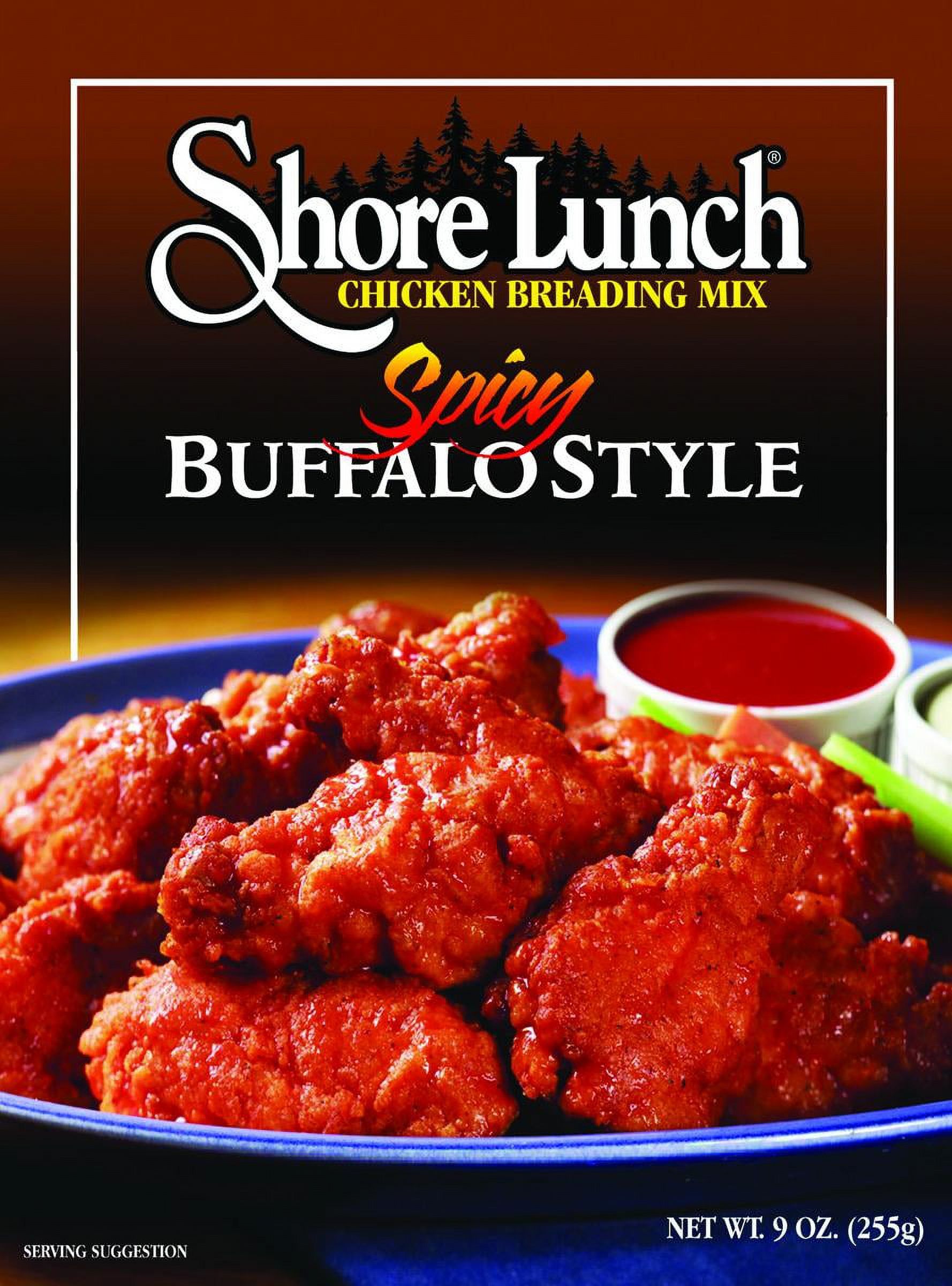 Shore Lunch SL21 Breading Mix 9oz Buffalo Wings