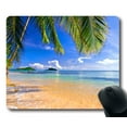 thumbnail image 1 of Shore Palms Tropical Beach Mouse pads Gaming Mouse Pad 9.84x7.87 inches, 1 of 3