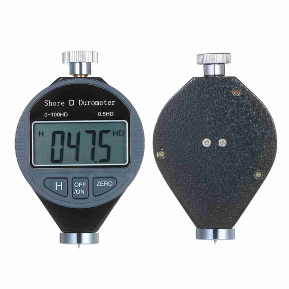 Shore Portable 0-100HD Shore D Hardness Tester Meter Digital Durometer Scale For Rubber Tire Plastic Flooring With Large LCD Display