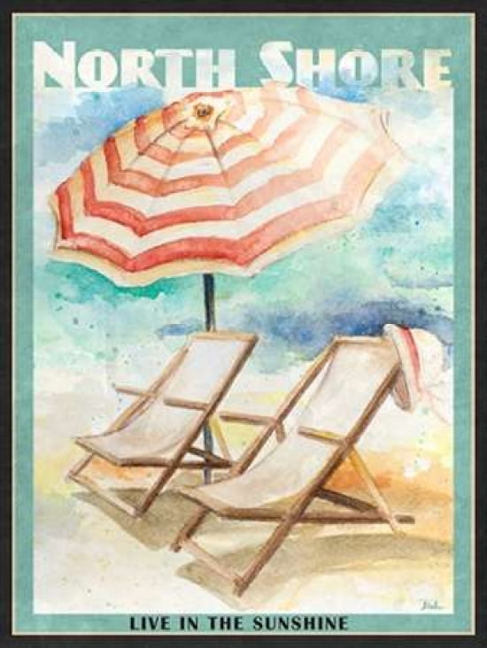 Shore Poster II Canvas Art - Patricia Pinto (18X24)