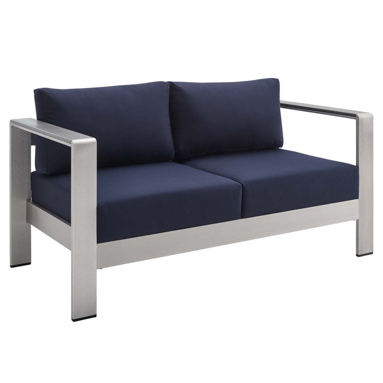 Modway marina outdoor patio teak loveseat sale