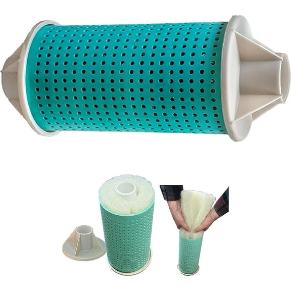 ‎Shore-Tech Industries 40 Gallon Big Foot Filter w/Filter Matting | for Lake Irrigation Pumps, Fountains, Irrigation etc