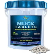 Shore-Tech Industries Lake Muck Reducer Tablets - Advanced Lake & Pond Probiotic Water Clarifier