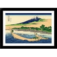 thumbnail image 1 of Shore of Tago Bay, Ejiri at Tokaido 40x28 Large Black Wood Framed Print Art by Katsushika Hokusai, 1 of 2
