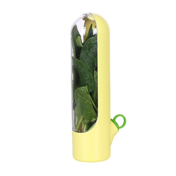 Shoreew 1/2/3Pcs Herb Keeper for Refrigerator BPA-Free Vegetable Crisper with Water Reservoir Herb Saver Pods Containers for Vegetables Freshness Preservation Bottle for Cilantro Parsley Asparagus