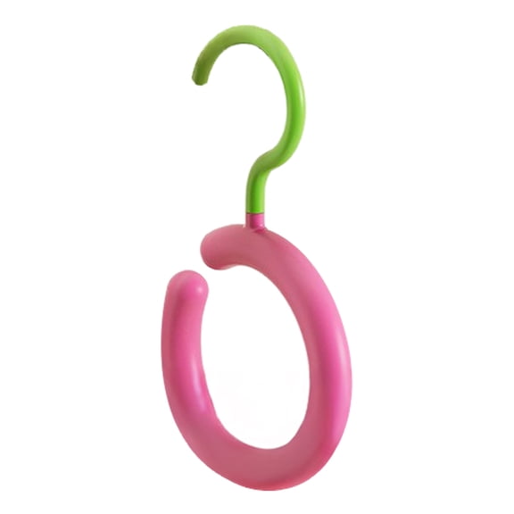 Shoreew 1/2/3Pcs Scarf Storage Hanger Heavy Duty Space-Saving Multi-purpose Hat Waist Belt Wallet Tie Clothes Storage Hook Closet Organizer