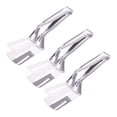 thumbnail image 1 of Shoreew 1/2/3Pcs Stainless Steel Spatula Tong Long Handle Multifunction BBQ Steak Meat Fish Frying Bread Serving Kitchen Food Flip Shovel Grill Clamp, 1 of 6