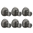 thumbnail image 1 of Shoreew 1/2/4/6Pcs Suction Cup Hooks No Drill Suction Towel Holder Multifunctional Glass Door Hooks Bathroom Hanging Hooks, 1 of 7
