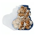thumbnail image 1 of Shoreew 1/2Pcs Christmas Serving Tray with Lid Snacks Cookies Cosmetics Stationery Holiday Container Festive Gift Organizer, 1 of 7