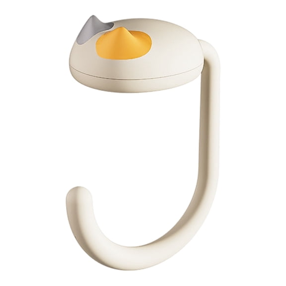 Shoreew 1/2Pcs Desk Hooks Handbag Hangers Funny Cat Design Strong Load-bearing Easy to Install Bag Holders Table Purse Hooks