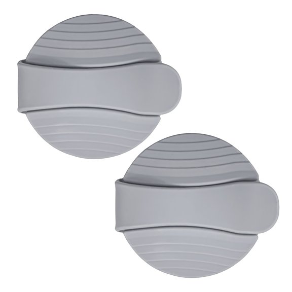 Shoreew 1/2Pcs Silicone Bottle Cap Easy Snap-On Design Easy to Clean Salad Flask Seal Flavor Preservation Bottle Cover