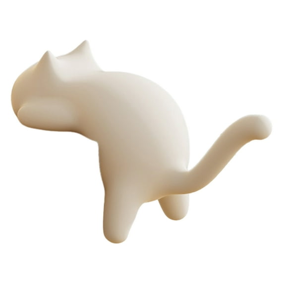 Shoreew 1/3Pcs Cute Cat Shaped Hook Table Handbag Hanger Strong Load-bearing Multipurpose Heavy Duty Purse Hook Bag Holder