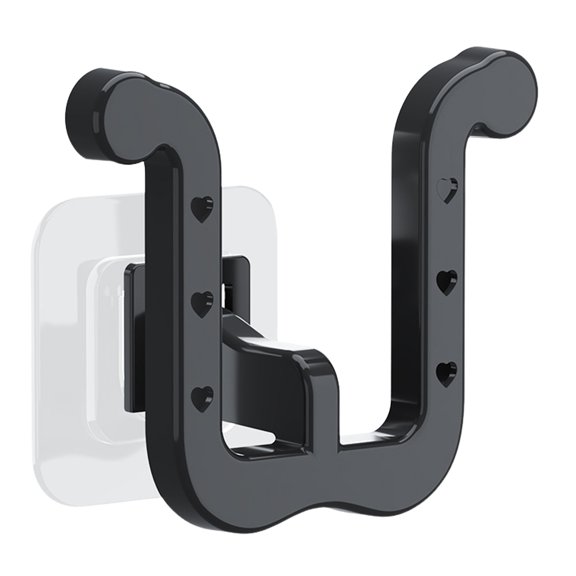 Shoreew 1/4Pcs U-shaped Slipper Rack Wall Mounted Storage Rack Strong Load-bearing Easy to Install Slipper Shoe Bracket