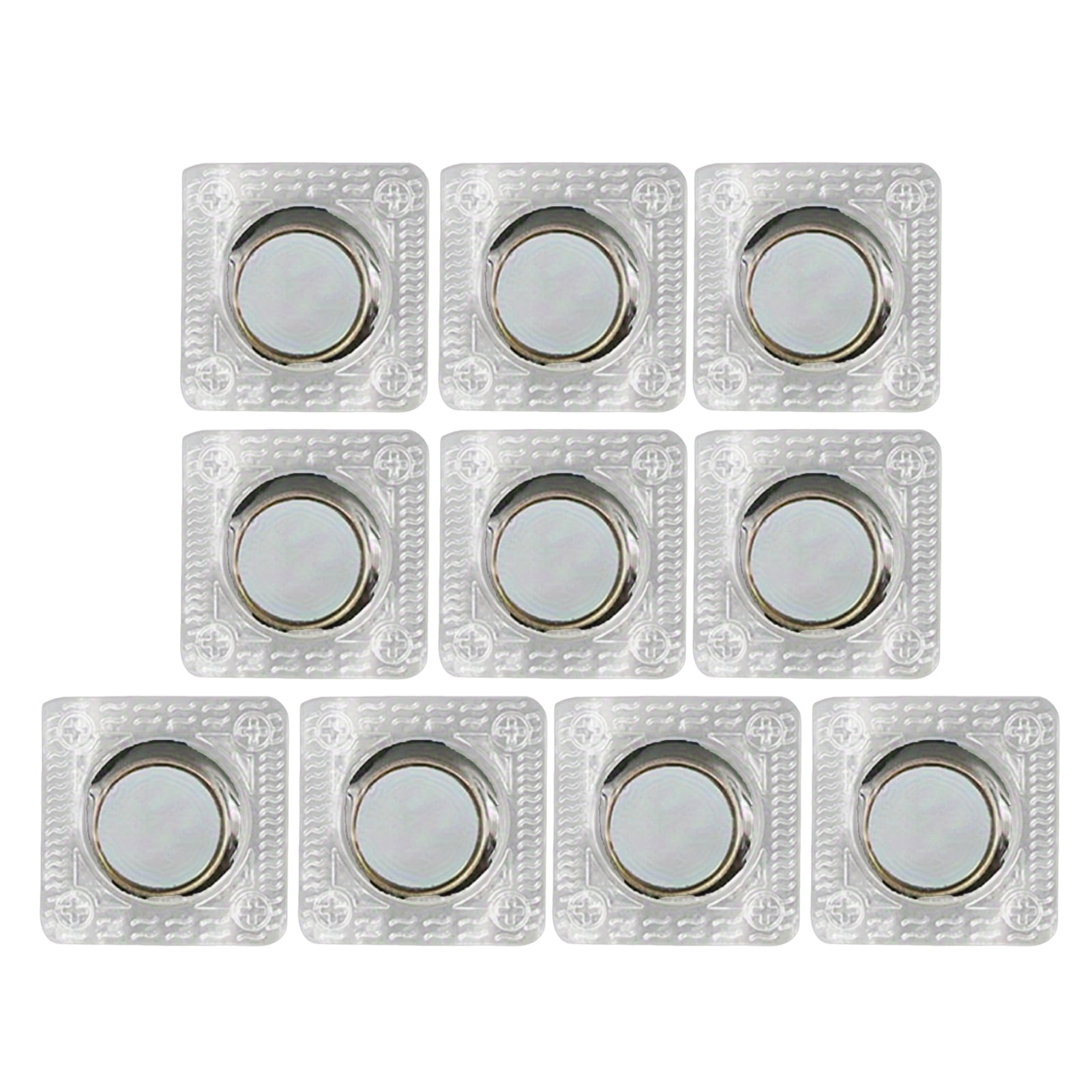 Shoreew 10 Pcs Magnetic Sewing Fasteners Invisible Magnet Buttons Sew ...