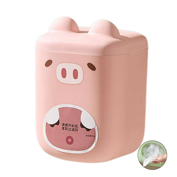 Shoreew 100Pcs Disposable Sink Filter Mesh Bags Anti-Blocking Garbage Bag for Kitchen Sink Strainer Drain Hole Cleaning Strainers