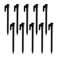 thumbnail image 1 of Shoreew 10Pcs Camping Tent Stake Heavy Duty Multi-functional Outdoor Garden Yard Patio Lawn Tarp Canopy Windproof Ground Spike Tent Peg, 1 of 7