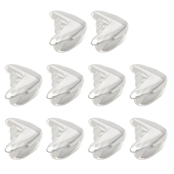 Shoreew 10Pcs Furniture Corner Protector Anti-collision Baby Proof Clear Self-adhesive Table Desk Right Angle Sharp Edges Corner Guard Bumper Protective Cover