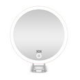thumbnail image 1 of Shoreew 10X/20X/30X Magnifying LED Mirror with Tweezers - 360° Rotatable, Wall-Mounted & Handheld Makeup Vanity Mirror for Men & Women, 1 of 7