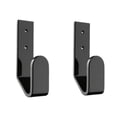 thumbnail image 1 of Shoreew 2/4Pcs Keyboard Wall Mount Holder Black Acrylic Space Saving Rack Universal Compatibility Keyboard Storage Rack, 1 of 7