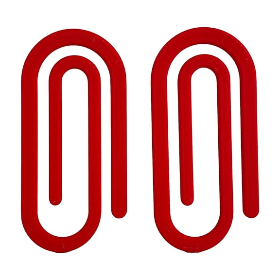 Shoreew 2Pcs Diamond Art Canvas Clips Paperclip Design Clips Canvas Holder Firmly Secures Craft Canvas Flat for Placement DIY Craft Projects