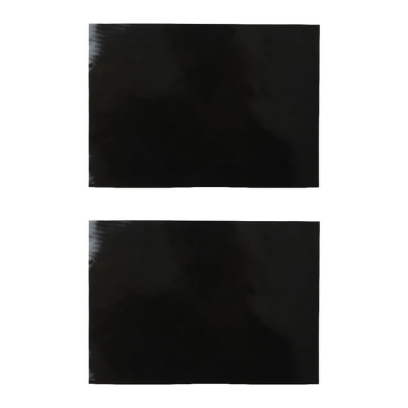 Shoreew 2Pcs Silicone Induction Cooktop Protector Heat Resistant Potholder Mat Electric Stove Glass Top Cover Rectangular Square Round Mats for Induction Hob Multifunctional Kitchen Tool