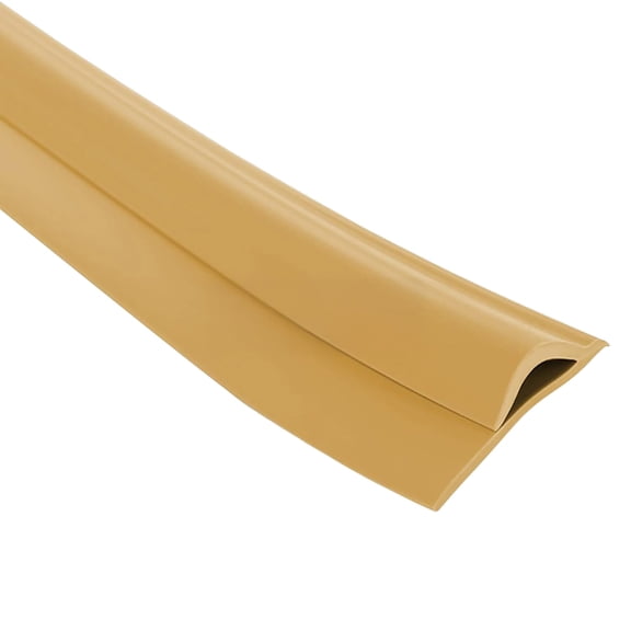 Shoreew 300/600CM Carpet Edge Binding Trim Self-Adhesive Waterproof Cuttable Floor Transition Strip Flexible PVC Thick Area Rug Mat Edging Bar