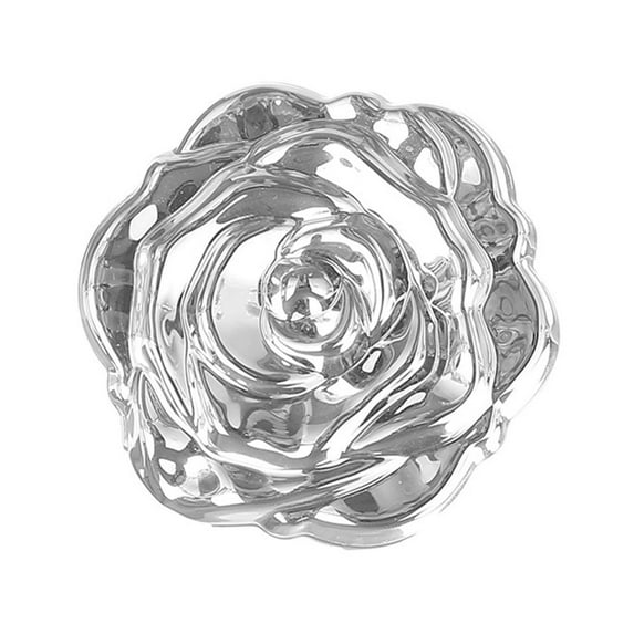 Shoreew 3D Rose Double-sided Mirror Portable Travel Mini Foldable Makeup Mirror Women Girls Vintage Pocket-sized Handheld Vanity Mirror