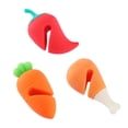 thumbnail image 1 of Shoreew 3Pcs Silicone Pot Lid Anti-spill Rack Chili Pepper Pot Lid Lifter Heat-Resistant Anti-Overflow Kitchen Tool, 1 of 7