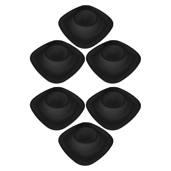 Shoreew 4/6Pcs Round Egg Holders Shatterproof Food Grade BPA Free Stackable Reusable Dishwasher Safe Boiled Egg Cups Set