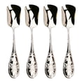 thumbnail image 1 of Shoreew 4Pcs Stainless Steel Ice Cream Spoons Retro Square Head Dessert Coffee Shovel Sorbet Yogurt Cake Jelly Serving Utensil Set Kitchen Gadget, 1 of 7
