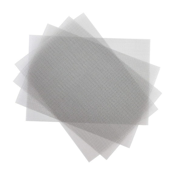 Shoreew 4Pcs Wire Mesh Screen Uniform Weaving Stable Structures Multi-purpose Stainless Steel Square Prevent Mice Metal Mesh Household Use