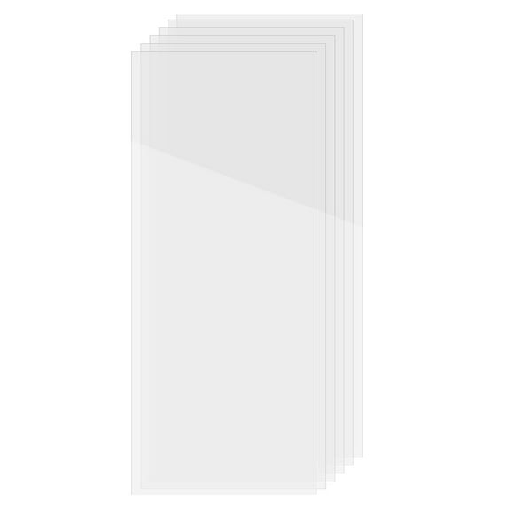 Shoreew 6Pcs 8x15.5-inch PET Vent Covers with Clear Adhesive Home RV HVAC AC Floor Wall Ceiling Air Register Air Vent Cover Sheet Fits on Wood Plastic Iron Aluminum Vent