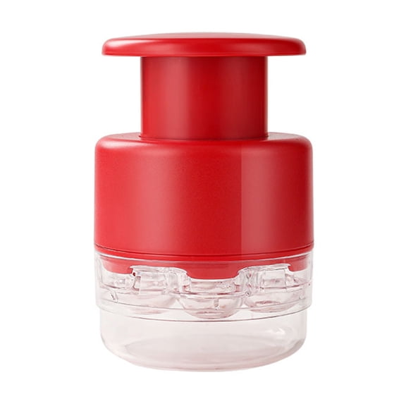 Shoreew 7-Hole Cherry Pitter Baking Fruit Pit Remover for Cherries Plums Fruit Pitting Tool for Kitchen Baking Camping Picnic