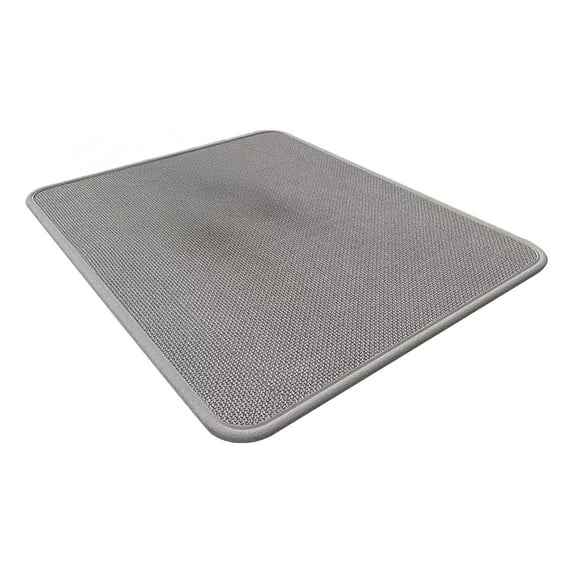 Shoreew Absorbent Drain Mat for Kitchen Countertop Anti-Slip Dish Drying Pad Oil Resistant Quick Dry Non-Slip Placemat for Utensils Plates