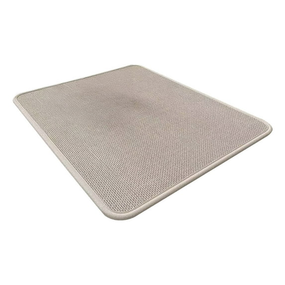 Shoreew Absorbent Drain Mat for Kitchen Countertop Anti-Slip Dish Drying Pad Oil Resistant Quick Dry Non-Slip Placemat for Utensils Plates