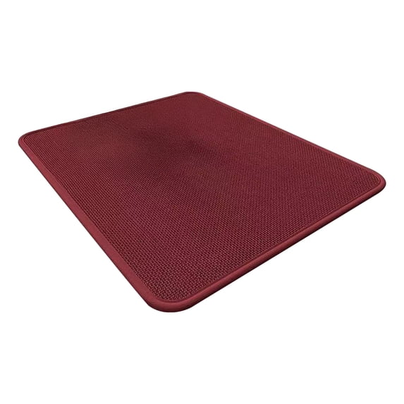 Shoreew Absorbent Drain Mat for Kitchen Countertop Anti-Slip Dish Drying Pad Oil Resistant Quick Dry Non-Slip Placemat for Utensils Plates