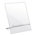 thumbnail image 1 of Shoreew Acrylic Book Stand Clear Book Display Easel Holder Space-Saving Adjustable Angle Cookbook Holder for Displaying Tablets Newspaper Magazines Notebooks Textbooks, 1 of 6