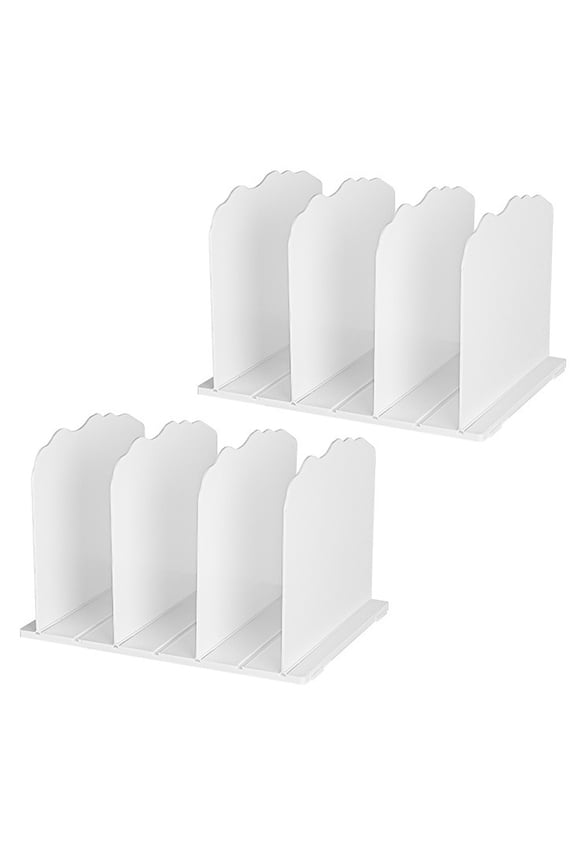 Adjustable Clear Shelf Dividers Handbag Purse Organizer Easy to Install Multi-Purpose Handbag Storage Organizer Clutch Dividers