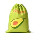 thumbnail image 1 of Shoreew Banana Storage Bag Drawstring Closure Aluminum Lining Easy to Clean Multi-purpose Reusable Fruit Vegetable Protective Bag, 1 of 7