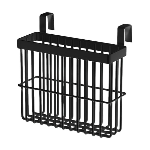 Shoreew Basket Hanging Behind The Door Kitchen Cabinet Door Organizer Wall Mounted Self Adhesive Storage Basket