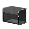 thumbnail image 1 of Shoreew Bathroom Drawer Storage Box Clear Acrylic Wall Mount Modern Makeup Lipstick Lotion Cleanser Hair Accessories Organizer Container Bin, 1 of 7