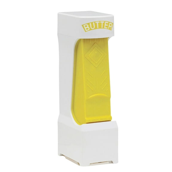 Shoreew Butter Cutter Slicer One-Click Stick Butter Dispenser And Storage Case Cheese Splitter for Bread Cakes Breakfast