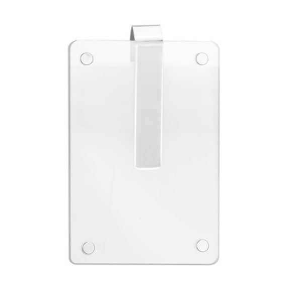 Shoreew Car Visor Photo Frame Clear Acrylic Photo Holder Clip-on Car Interior Picture Frame Fits Most Visors for Kids Family Photos Couple Keepsake