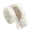 thumbnail image 1 of Shoreew Champagne Gold Christmas Wired Ribbon with Glitter Edges 2.5inch Satin Ribbon for Wedding Xmas Tree Decor Gift Wrap Bow Wreath Garland DIY Craft, 1 of 7