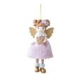 thumbnail image 1 of Shoreew Christmas Angel Ornament Plush Felt Doll Festive Christmas Tree Decoration with Lanyard Holiday Spirit Hanging Pendant, 1 of 5