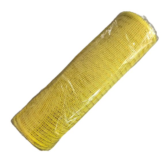 Shoreew Christmas Poly Mesh Ribbon 10 Inch x 10 Yards Metallic Mesh Ribbon Foil Decorative Mesh Rolls for DIY Wreath Crafts Party Decoration