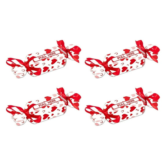 Shoreew Christmas Surprise Money Pull Pouch Candy Shape Pull Out Money Gift Holder for Kids Adults DIY Christmas Money Box for Cash Gift Pull