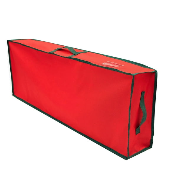 Shoreew Christmas Tree Storage Bag with Reinforced Handle Zipper Closure Large Capacity Waterproof Foldable Xmas Tree Organizer