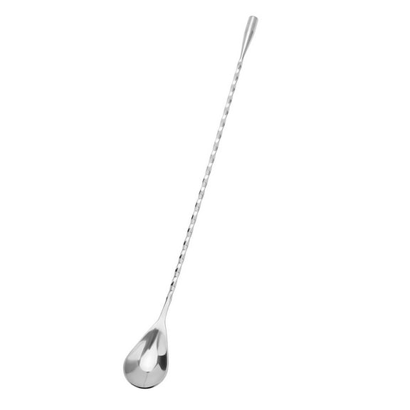 Shoreew Cocktail Mixing Spoons Long Handle Bar Spoon Bartender Drink Stirrer Barista Mixing Tool for Home Bar Ice Cream Smoothies